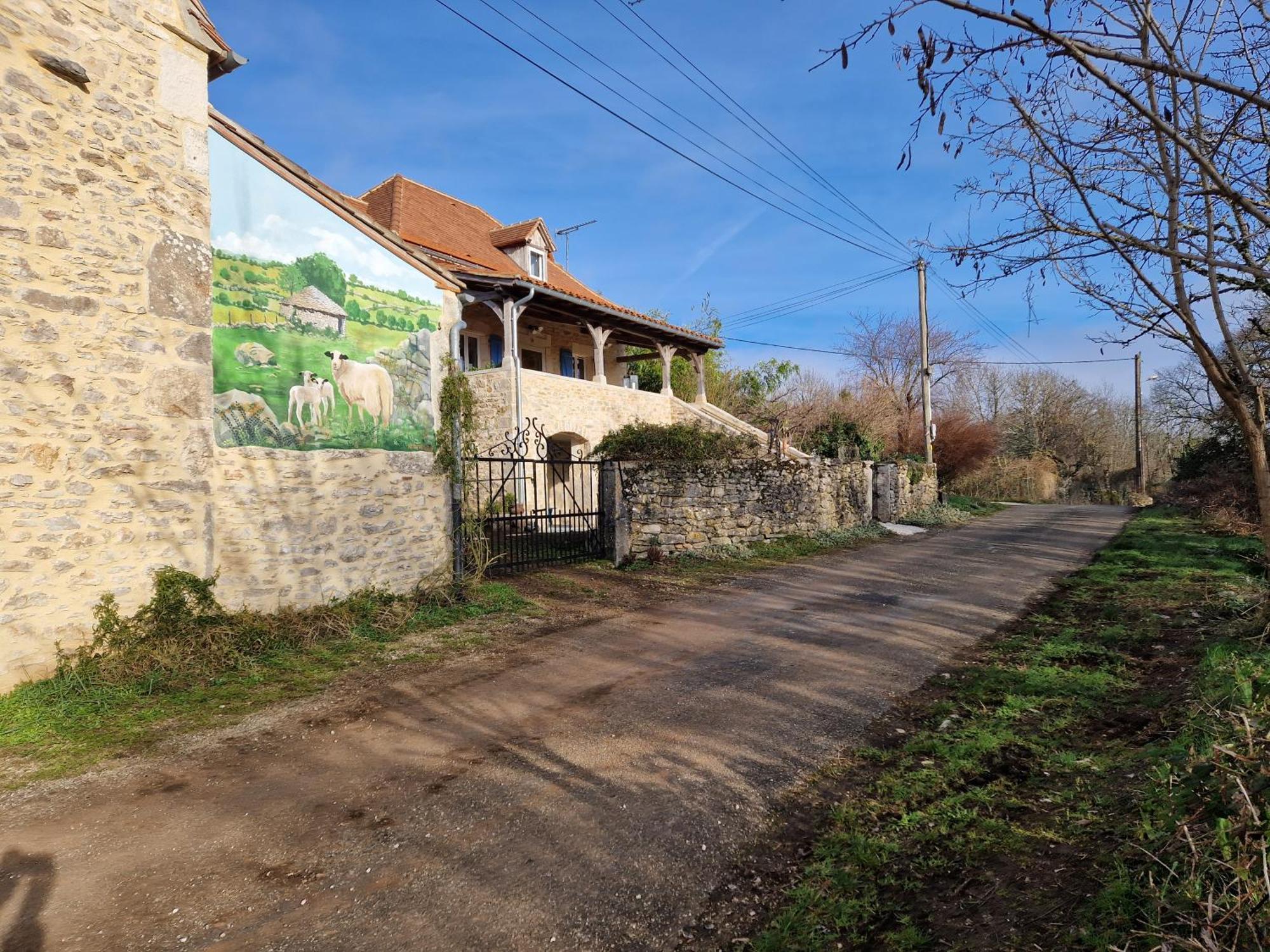 Maison Quercynoise En Pierre Concots Kültér fotó